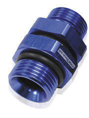 Aeroflow AF928-10-06 -10 ORB to 3/8" NPT Coupler Blue -10 ORB to 3/8"