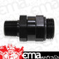 Aeroflow AF928-10-06BLK -10 ORB to 3/8" NPT Coupler Black -10 ORB to 3/8"