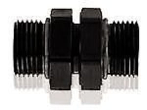 Aeroflow AF929-06BLK -6 ORB Swivel Male to Male Black