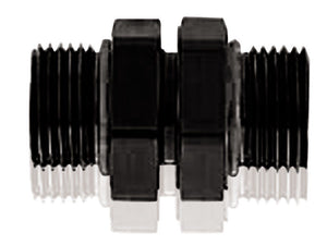 Aeroflow AF929-08-06BLK -8 ORB Swivel to -6 ORB Black Full Swivel