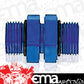 Aeroflow AF929-08 -8 ORB Swivel Male to Male Blue