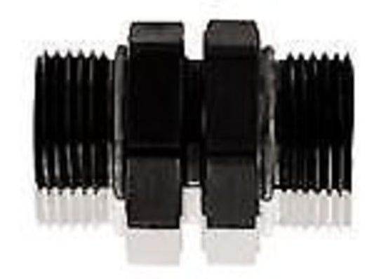 Aeroflow AF929-10-06BLK -10 ORB Swivel Male to 3/8NPT Black
