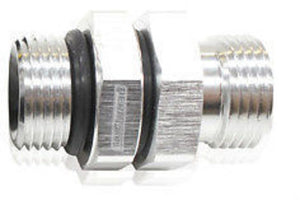 Aeroflow AF929-12-08S -12 ORB Swivel to -8 ORB Silver Full Swivel