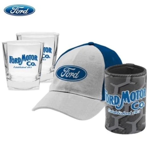 GIFTPACK-Ford GIFTPACK-Ford Ford Gift Pack - including Cap, 2 x Glasses and Stubby Cooler