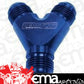 Aeroflow AF930-10-10 Y Block -10AN Blue 3x -10An