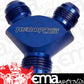 Aeroflow AF930-12-12 Y Block -12AN Blue 3x -12An