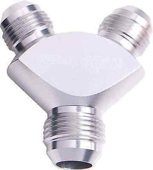 Aeroflow AF930-12-12S Y Block -12AN Silver 3x -12An
