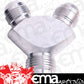 Aeroflow AF930-16-16S Y Block -16AN Silver 3x -16An