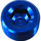 Aeroflow AF932-02-25 NPT Plug 1/8" Blue 1/8" NPT (25 Pack)