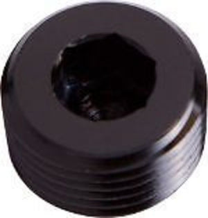 Aeroflow AF932-02BLK NPT Plug 1/8" Black 1/8" NPT