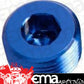 Aeroflow AF932-06 NPT Plug 3/8" Blue 3/8" NPT