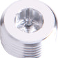 Aeroflow AF932-06S NPT Plug 3/8" Silver 3/8" NPT
