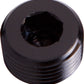 Aeroflow AF932-12BLK NPT Plug 3/4" Black 3/4" NPT