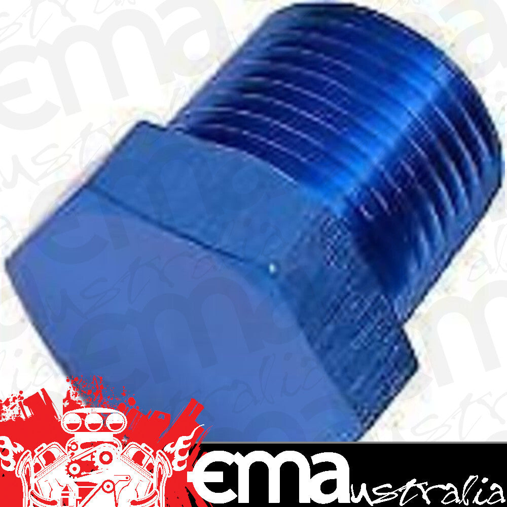 Aeroflow Performance Products AF933-02 NPT Hex Head Plug 1/8" NPT Blue 1/8" NPT