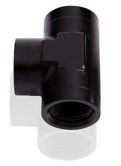 AEROFLOW FEMALE TEE ORB -4AN BLACK AF938-04BLK