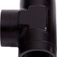 Aeroflow AF938-06BLK Female Tee -6 ORB Black 3x -6 ORB Port S
