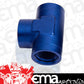 Aeroflow AF938-08 Female Tee -8 ORB Blue 3x -8 ORB Port S