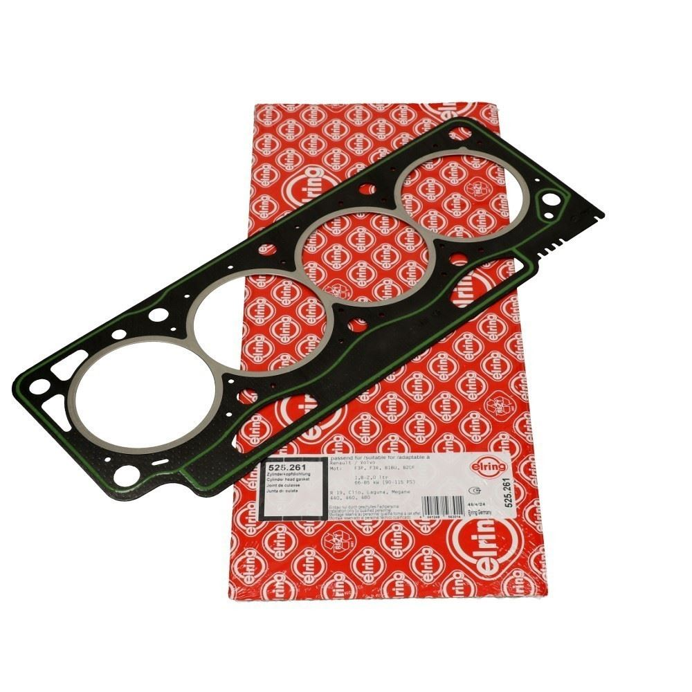 Elring ELR-525.261 Head Gasket Volvo B20F/Ren F3P/R use Head Bolt Kit HBK6451 (GSS6451EL)