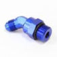 Aeroflow AF945-10 Male -10 ORB 45 to -10AN Male Blue Full Swivel