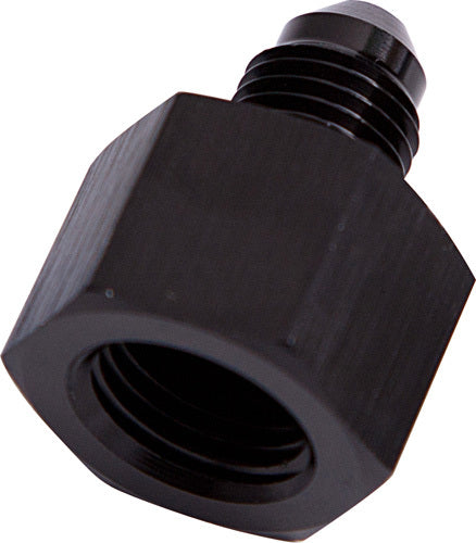 Aeroflow AF950-06-04BLK Female Reducer -6AN to -4AN Black Reducer Female to Male