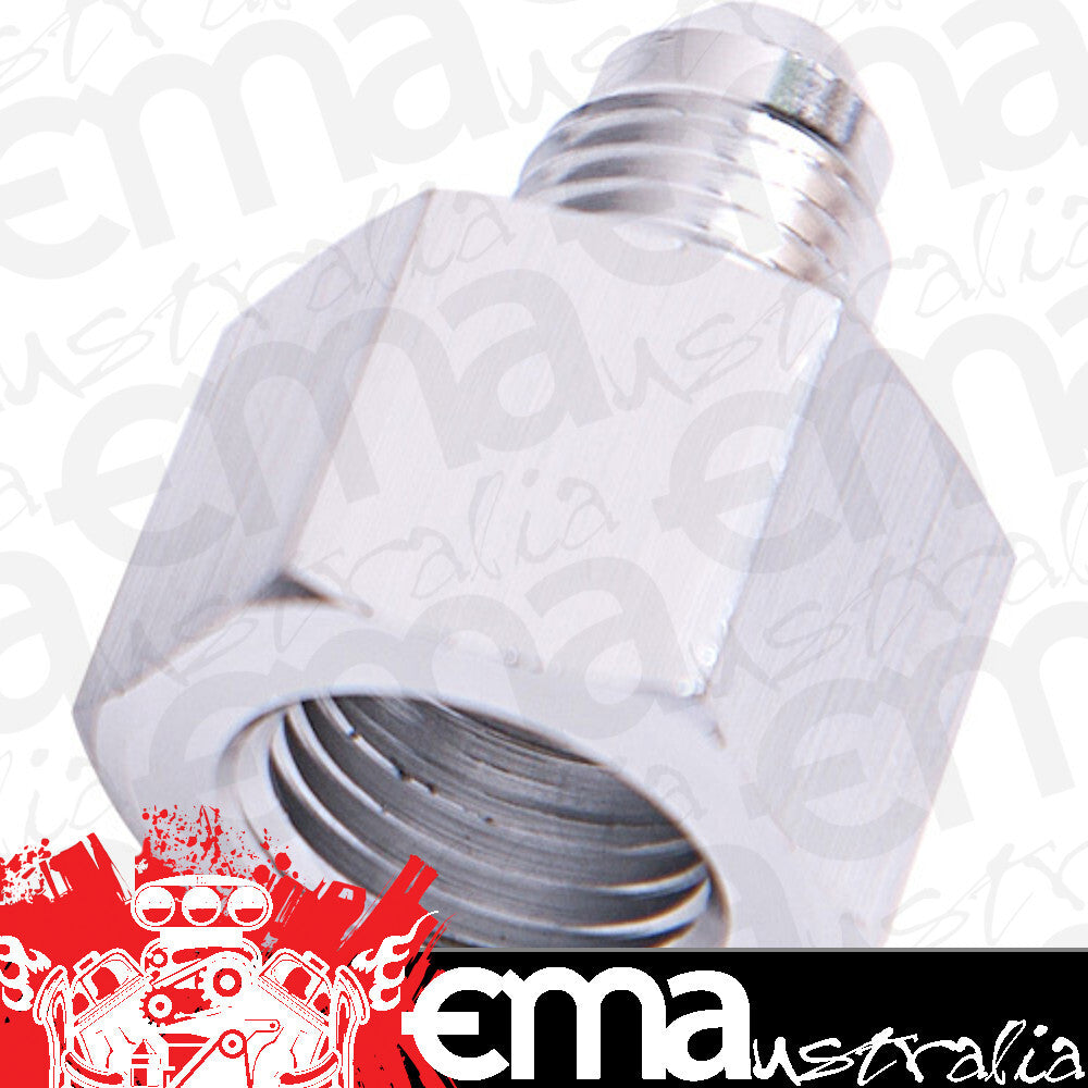 Aeroflow AF950-10-04S Female Reducer -10AN to -4AN Silver Reducer Female to Male
