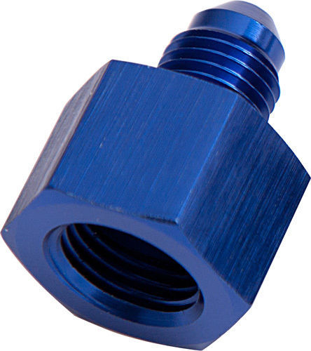 Aeroflow AF950-12-08 Female Reducer -12AN to -8AN Blue Reducer Female to Male