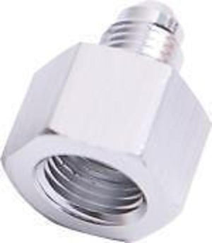 Aeroflow AF950-12-10S Female Reducer -12AN to -10AN Silver Reducer Female to Male