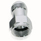 Aeroflow AF952-06S Female -6AN to Male -6AN Silver Female to Male Extensio