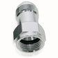 Aeroflow AF952-16S Female -16AN to Male -16AN Silver Female to Male Extensio