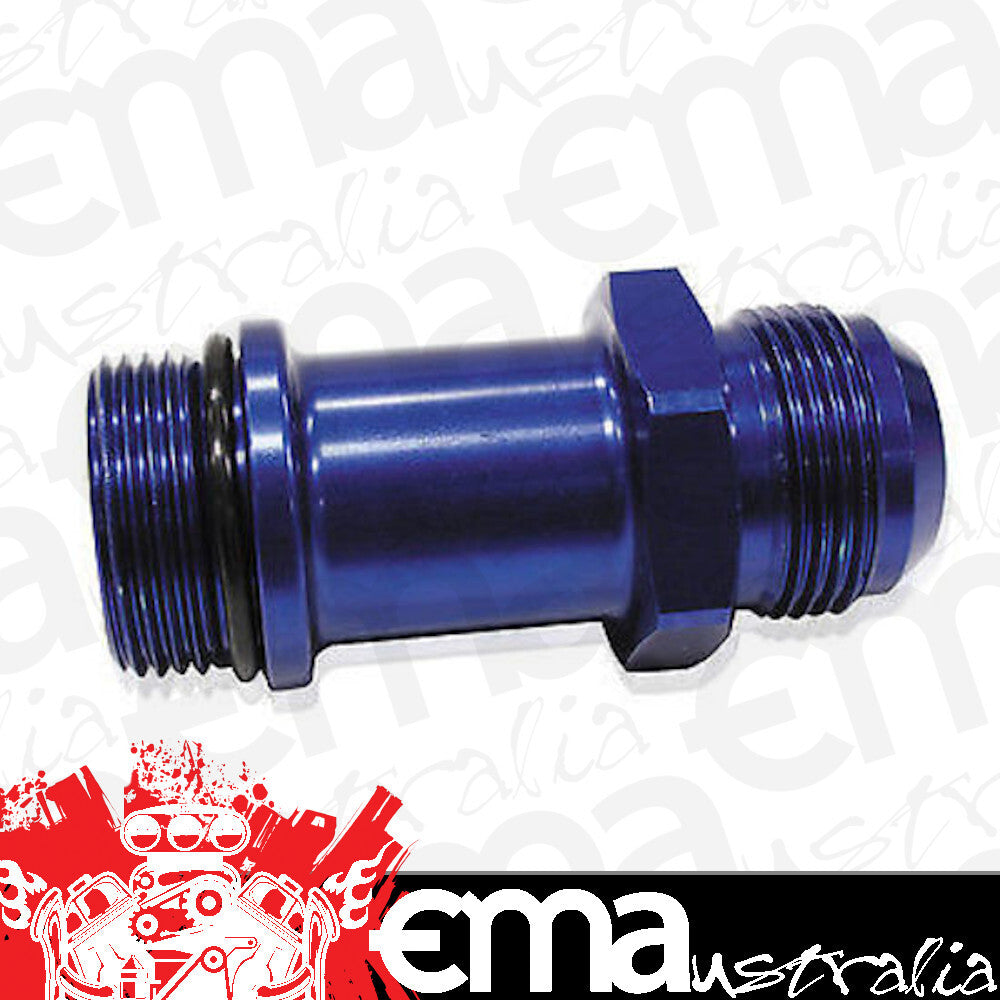 Aeroflow AF953-06 -6ORB to Male -6AN Extension Blue 1.5" Long Extension