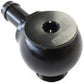 Aeroflow AF959-08-10BLK Low Profile 90 Degree -10ORB to 1/2" (12.70mm) Straight Barb.