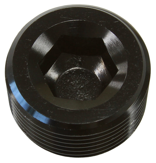 Aeroflow AF979-02BLK 1/8" NPT Port Plug Steel Blackcoated