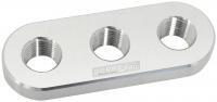 Aeroflow AF986-02-03 Weld-In Alloy Plate with 3 x 1/8" NPT Female Ports