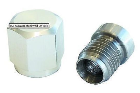 Aeroflow AF989-04SS Egt S/Steel Weld On 7/16-20 Thread Male K - Type 1/4"Probe