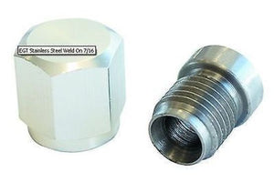 Aeroflow AF989-04SS Egt S/Steel Weld On 7/16-20 Thread Male K - Type 1/4"Probe