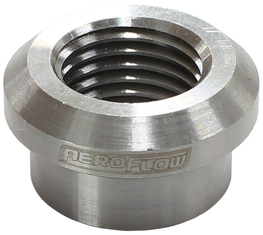 Aeroflow AF996-M14S Steel Weld On Female M14 x 1.5Metric Steel Bung