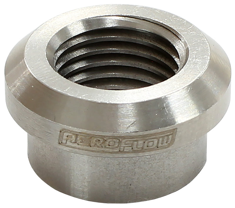 Aeroflow AF996-M14SS S/S Weld On Female M14 x 1.5 Metric Bung Stainless Steel