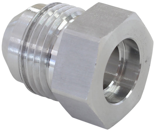 Aeroflow AF999-06DH ALLOY HEX WELD ON MALE BUNG SUITS 3/8 HARD LINE -6AN MALE