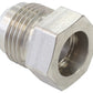 Weld-On Stainless Steel Male Hex -6AN Fitting (Suits 3/8" Hardline)