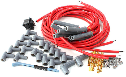 Aeroflow AF4530-31199 Lead Set Universal Red Multi V8 Str Plug Ends Std & Hei