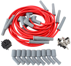 Aeroflow AF4530-32079 LS1 LS2 LS3 LS6 LS7 UNIVERSAL RED SPARK PLUG LEAD SET