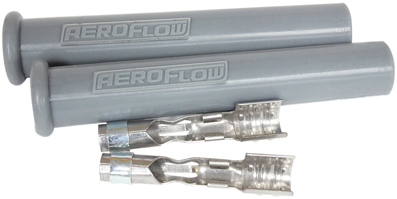 Aeroflow AF4530-3301 Multi-Angle Boots & Terminals 2 Boots & 2 Terminals Grey