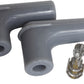 Aeroflow AF4530-3311 Spark Plug Boots & Terminals 90 Deg 2 Boots Terminals Grey