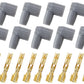 Aeroflow AF4530-8851 9 x Socket Boots & Terminals 90 Deg. 9 Boots & 9 Terminals