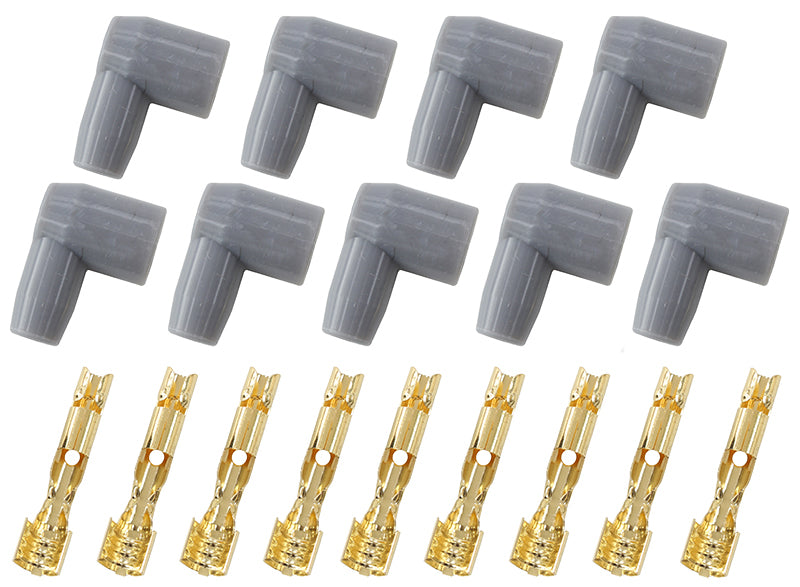 Aeroflow AF4530-8851 9 x Socket Boots & Terminals 90 Deg. 9 Boots & 9 Terminals
