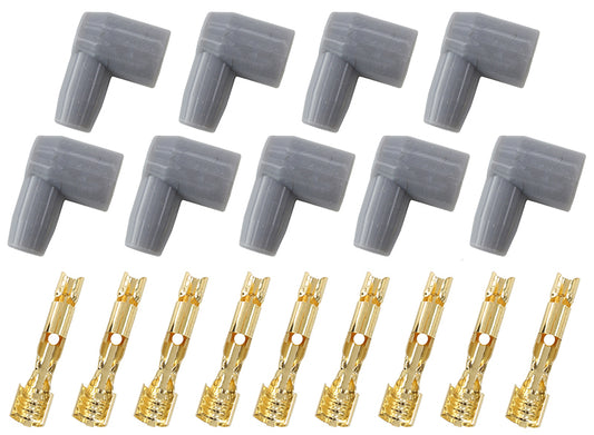 Aeroflow AF4530-8851 9 x Socket Boots & Terminals 90 Deg. 9 Boots & 9 Terminals