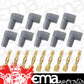 Aeroflow AF4530-8851 9 x Socket Boots & Terminals 90 Deg. 9 Boots & 9 Terminals