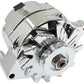 Aeroflow AF4873-1140 Ford Alternator 140 Amp 1 Or 3 Wire Chrome