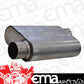 Aeroflow AF5000-250 2.5" Offset / Offset Muffler 13" Length 10" Width 4-1/4" H