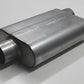 Aeroflow AF5001-250 2.5" Offset / Center Muffler 13" Length 10" Width 4-1/4" H